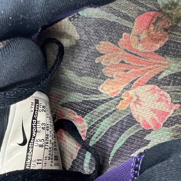 Nike  | 11 | LunarGlide 6 Photosynthesis Sneakers Runners Athletic Shoe Floral - Picture 7 of 7